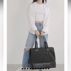 Beis convertible weekender bag